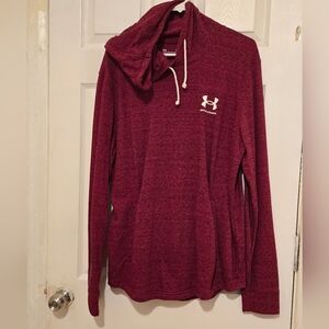 Under Armour Burgundy Pullover Hoodie